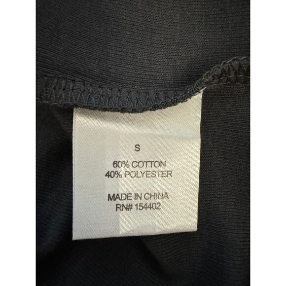 New ~ VINYL ICONS ~ Black Die Young Stay Pretty Graphic T-shirt Size S - Picture 5 of 6